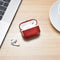 Custom AirPods Pro / Pro 2 Vintage Cowhide Leather Case with Metal Clip