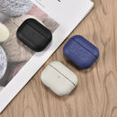Luxurious Apple AirPods 3 Pebble Leather Case