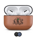 cairpods custom leather apple airpod airpods pro case personalized engraved name monogram logo engraving upload color cool cute design luxury designer nappa napa etsy amazon